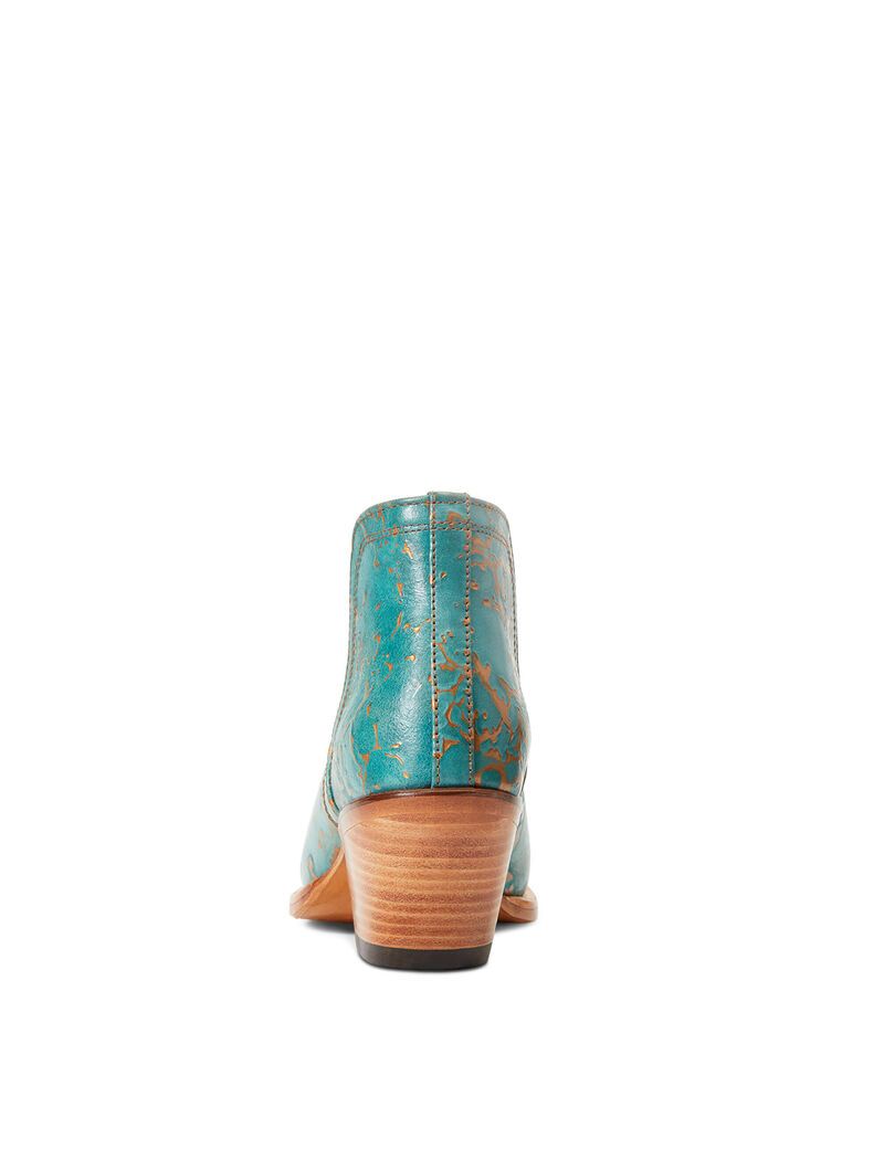 Bottines Ariat Dixon Western Turquoise Femme | NTZ-08255690