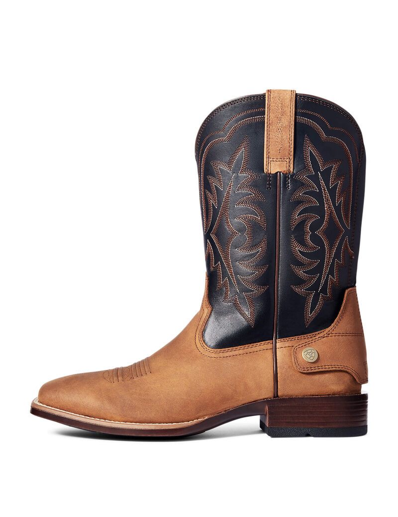 Bottes Western Ariat Ryden Ultra Ez Zip Marron Homme | ZXP-14440061