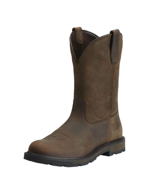 Bottes de Travail Ariat Groundbreaker Marron Homme | LWW-92160468