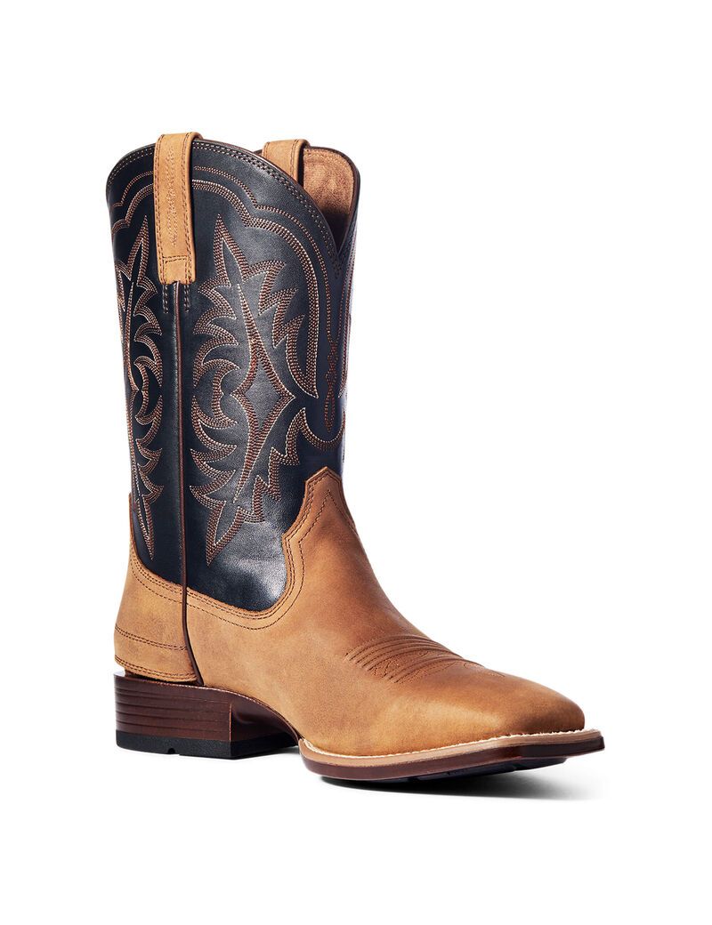 Bottes Western Ariat Ryden Ultra Ez Zip Marron Homme | ZXP-14440061