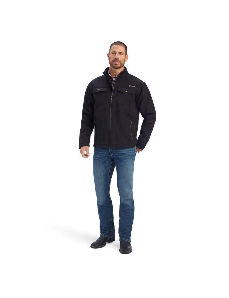 Vestes Ariat Vernon Sherpa Noir Homme | ITF-85827796