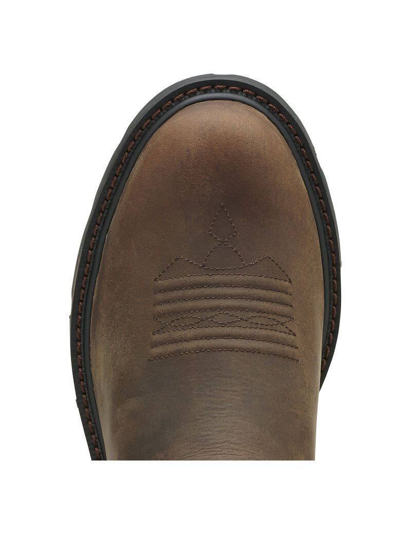 Bottes de Travail Ariat Groundbreaker Marron Homme | LWW-92160468