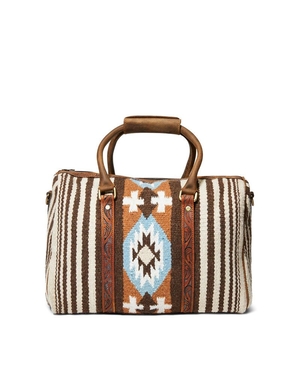 Sacs Ariat Rug Woven Duffel Marron Femme | CTX-49119074