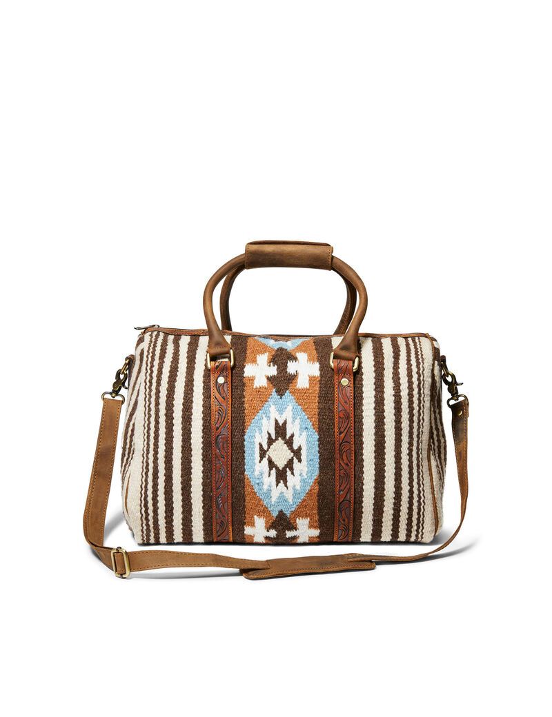 Sacs Ariat Rug Woven Duffel Marron Femme | CTX-49119074