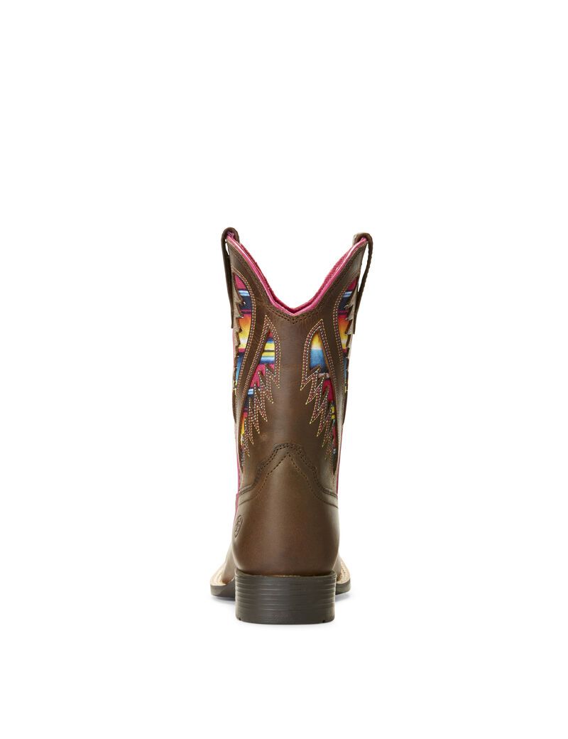 Bottes Western Ariat Quickdraw Venttek Marron Enfant | QVT-58122155