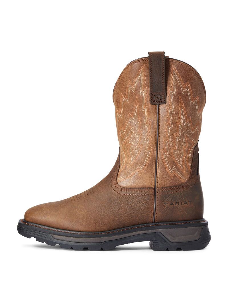 Bottes de Travail Ariat Big Rig Marron Homme | QAM-75120918