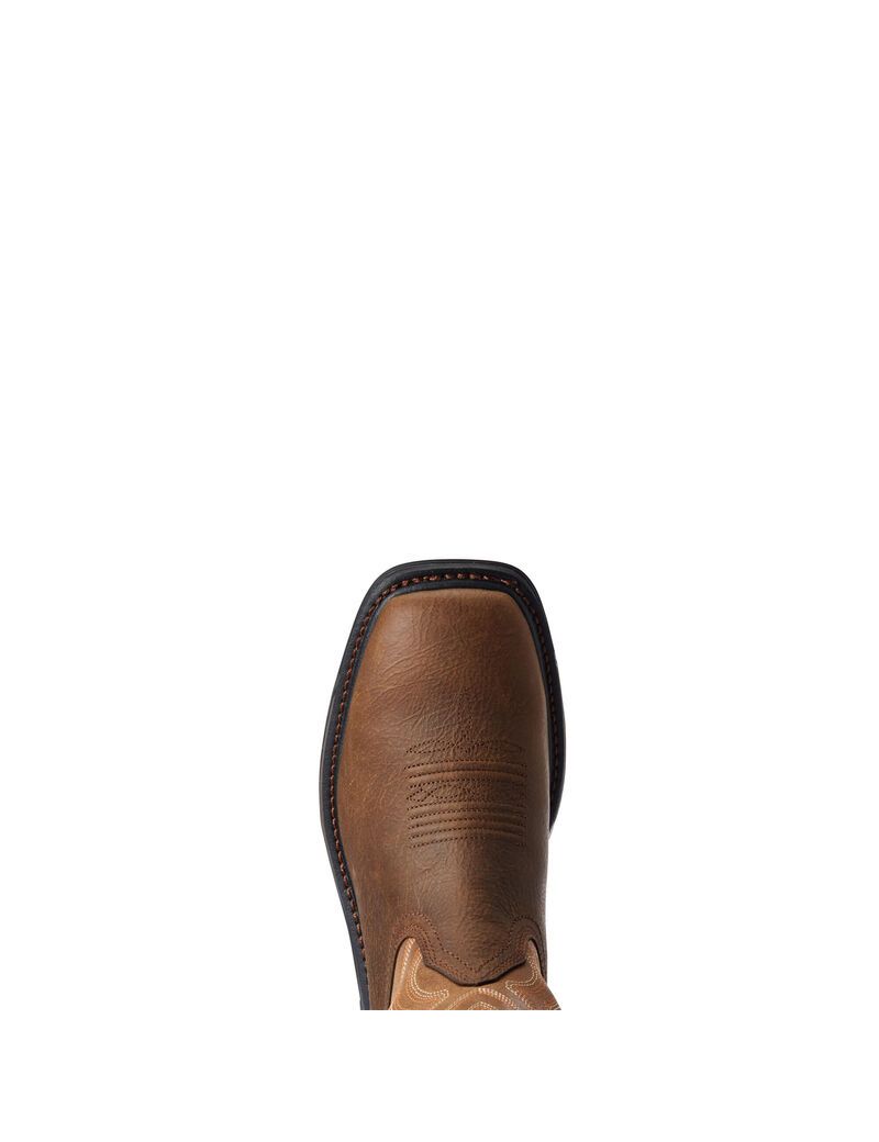 Bottes de Travail Ariat Big Rig Marron Homme | QAM-75120918