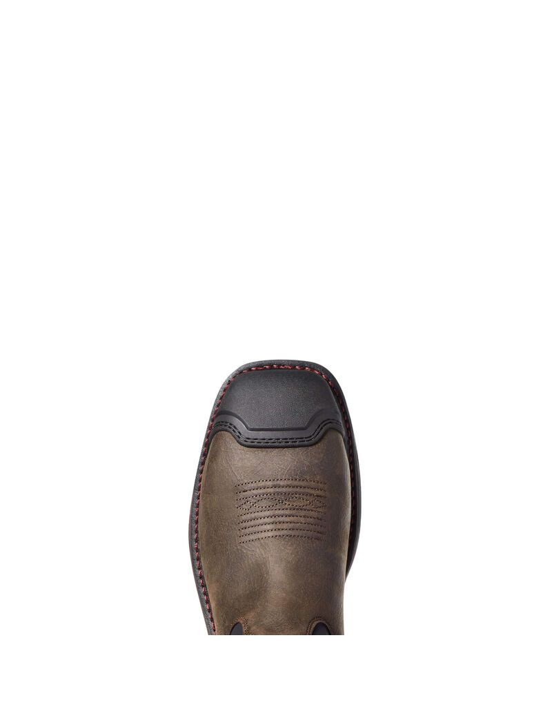 Bottes Imperméables Ariat WorkHog XT VentTEK Bold Carbon Embout Travail Cafe Homme | WBY-54503600