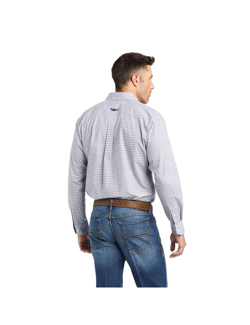 Chemises De Costume Ariat Relentless Savvy Stretch Classiche Fit Blanche Homme | LVM-04694513