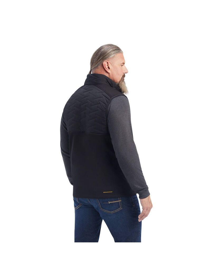 Vêtements De Travail Ariat Rebar Cloud 9 Vest Noir Homme | GQB-94282613