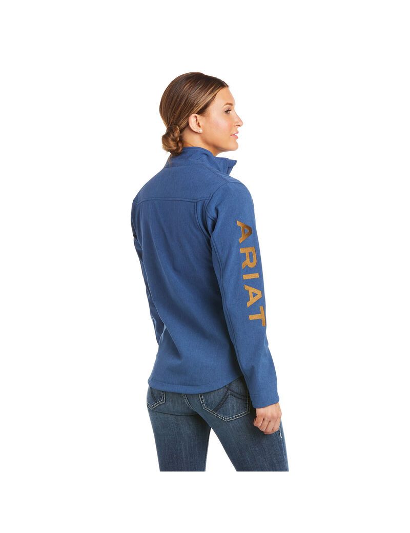 Vestes Ariat New Team Softshell Bleu Femme | FLI-29021974