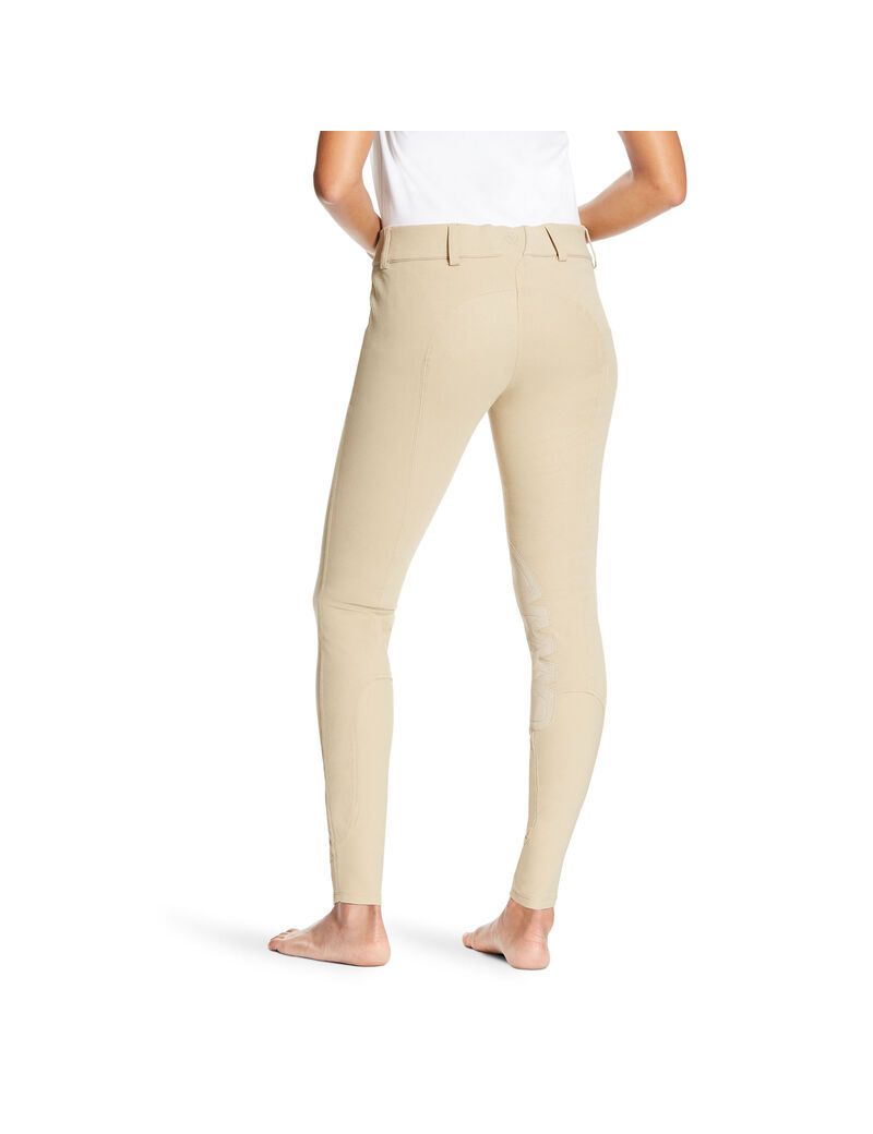 Pantalon Ariat Heritage Knee Patch Breech Marron Femme | IIG-06000627