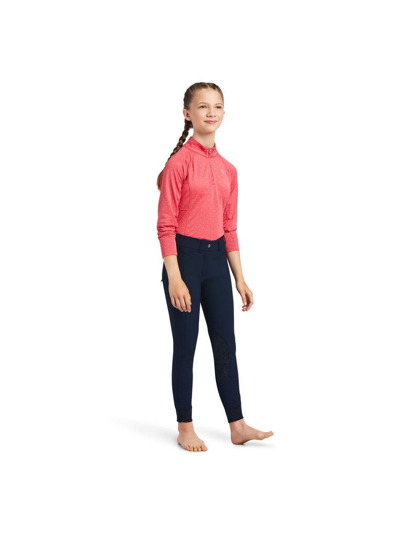 Pantalon Ariat Prelude Knee Patch Breech Bleu Marine Enfant | HRX-12433124