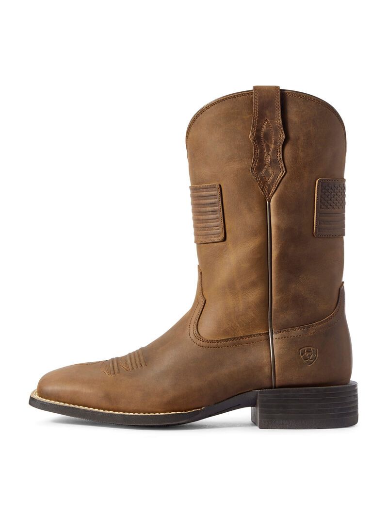 Bottes Western Ariat Sport Patriot Ii Marron Homme | NKF-24052370