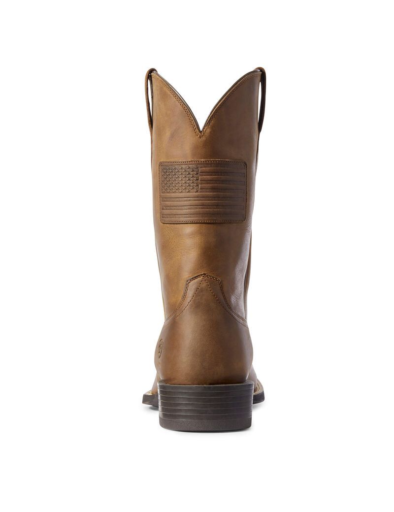 Bottes Western Ariat Sport Patriot Ii Marron Homme | NKF-24052370