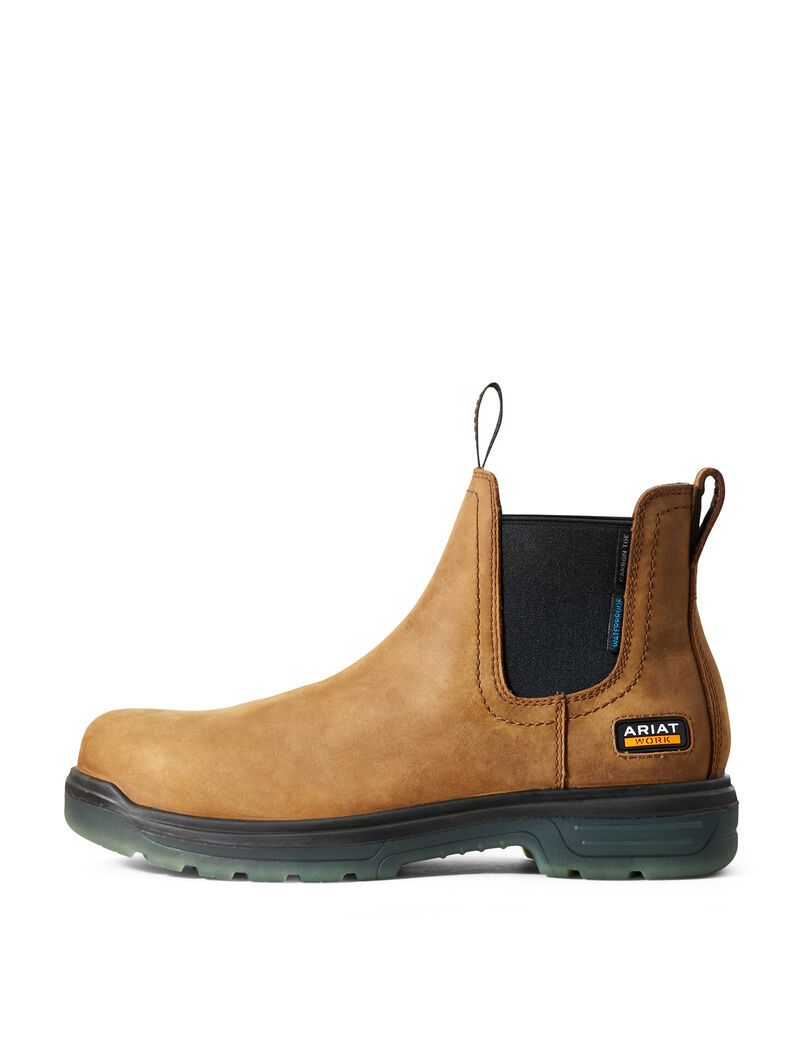 Bottines Chelsea Ariat Turbo CSA Imperméables Carbon Embout Travail Multicolore Homme | RYW-88302625