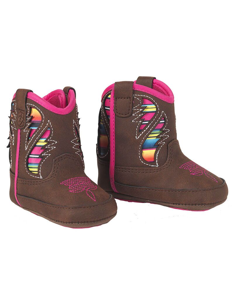 Bottes Western Ariat Stompers Flora Marron Enfant | GHG-06704626