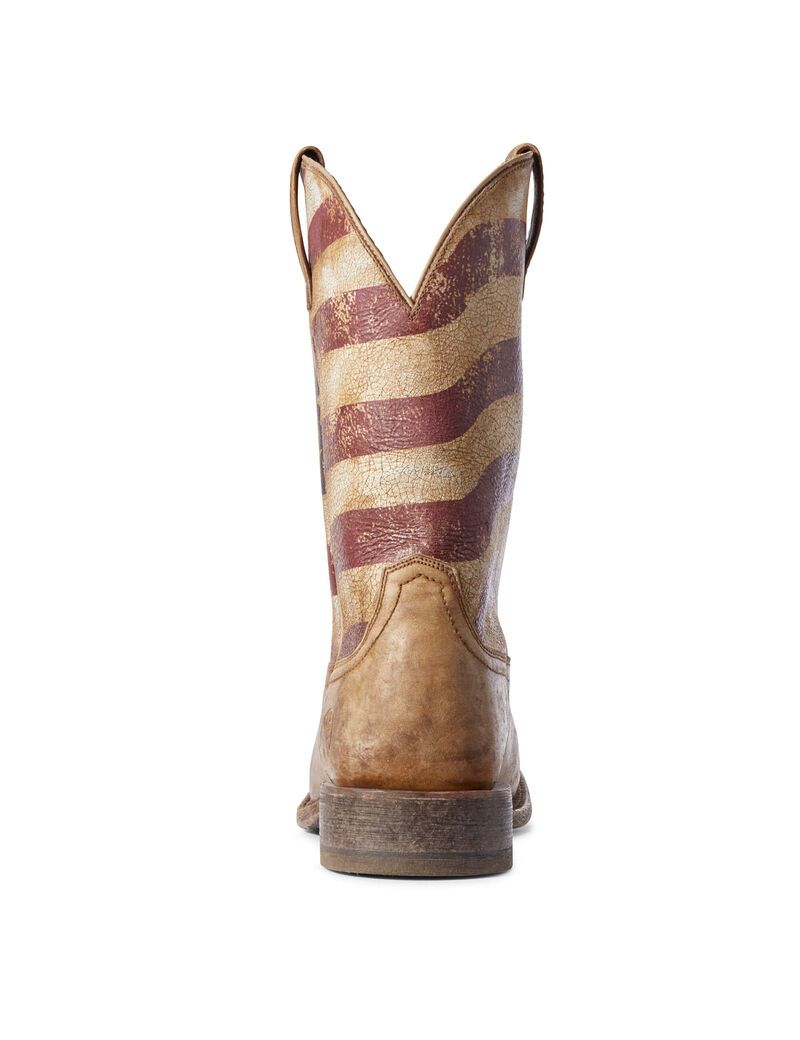 Bottes Western Ariat Circuit Proud Marron Homme | QGA-74197388