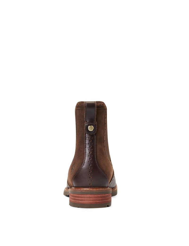 Bottes Imperméables Ariat Wexford Brogue Imperméables Chocolat Marron Femme | GQP-25706080