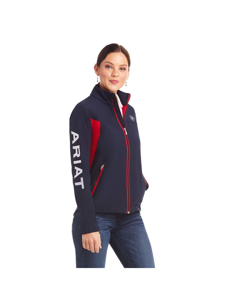 Vestes Ariat New Team Softshell Multicolore Femme | NYD-71971110