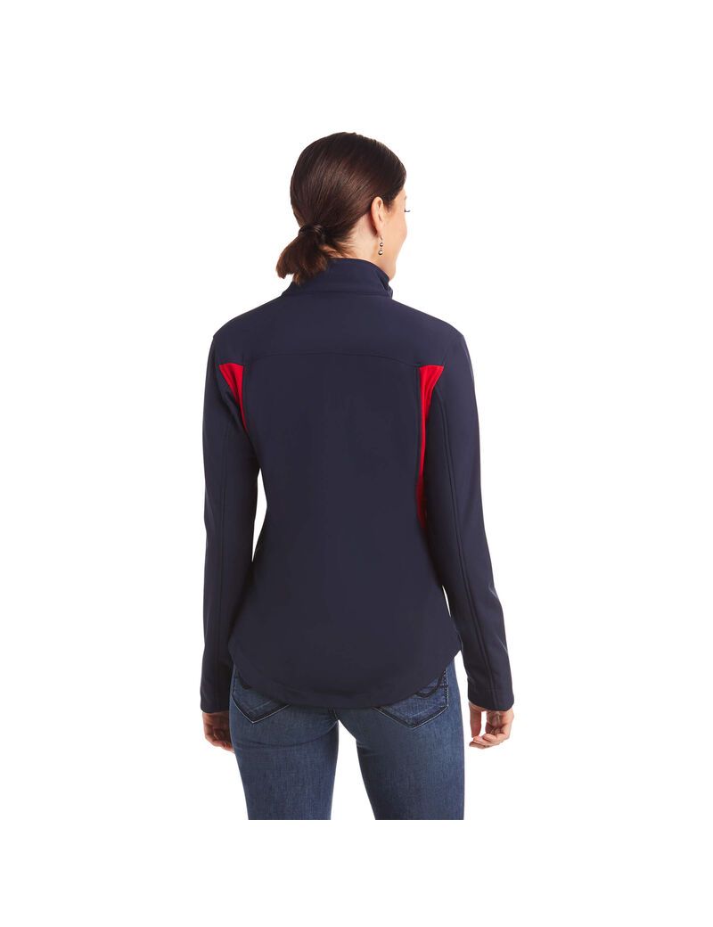 Vestes Ariat New Team Softshell Multicolore Femme | NYD-71971110