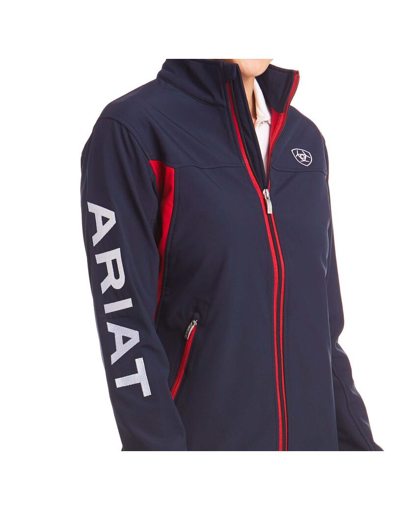 Vestes Ariat New Team Softshell Multicolore Femme | NYD-71971110