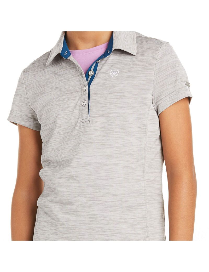 Polos Ariat Laguna Grise Enfant | OUU-43920871