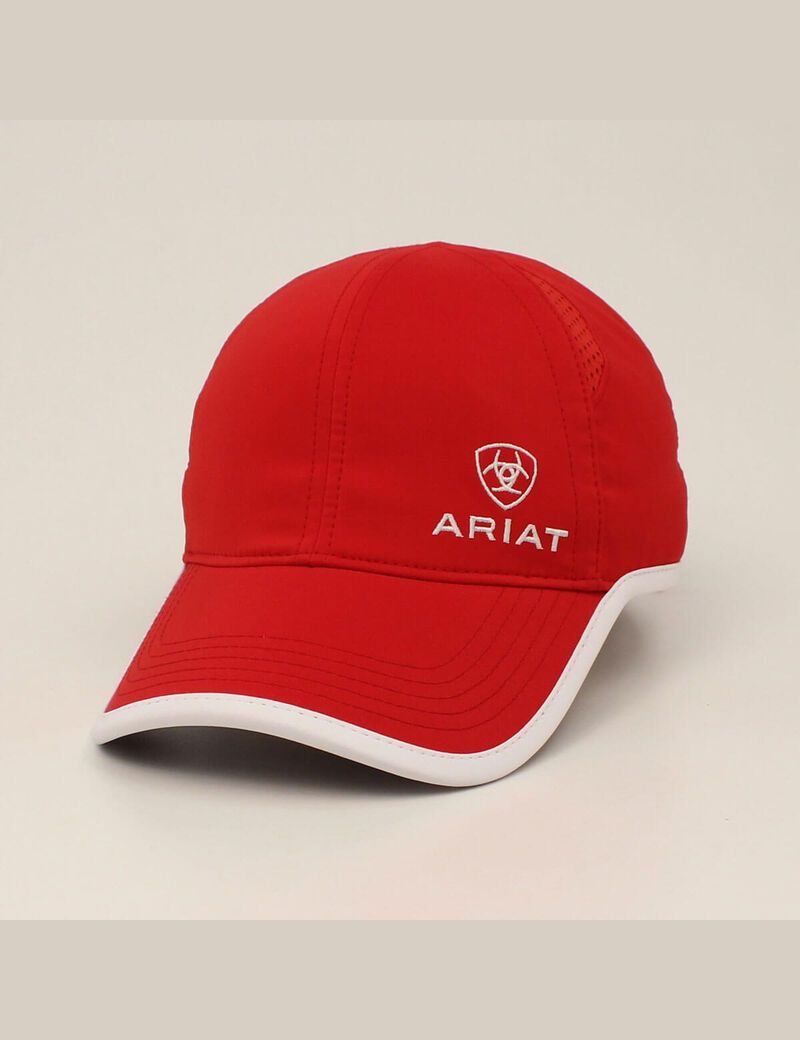 Casquettes Ariat Offset logo trim Rouge Femme | BIW-17696918