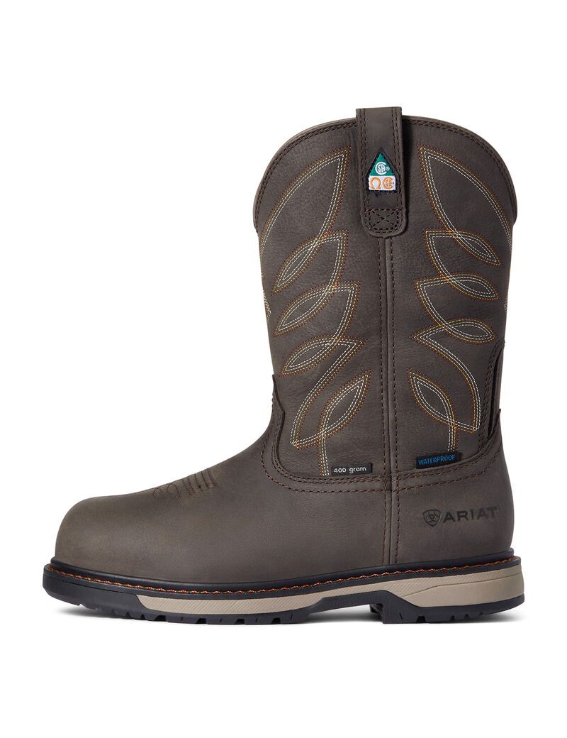 Bottes Imperméables Ariat Riveter CSA Glacier Grip 400g Composite Embout Travail Multicolore Femme | PYQ-88252731