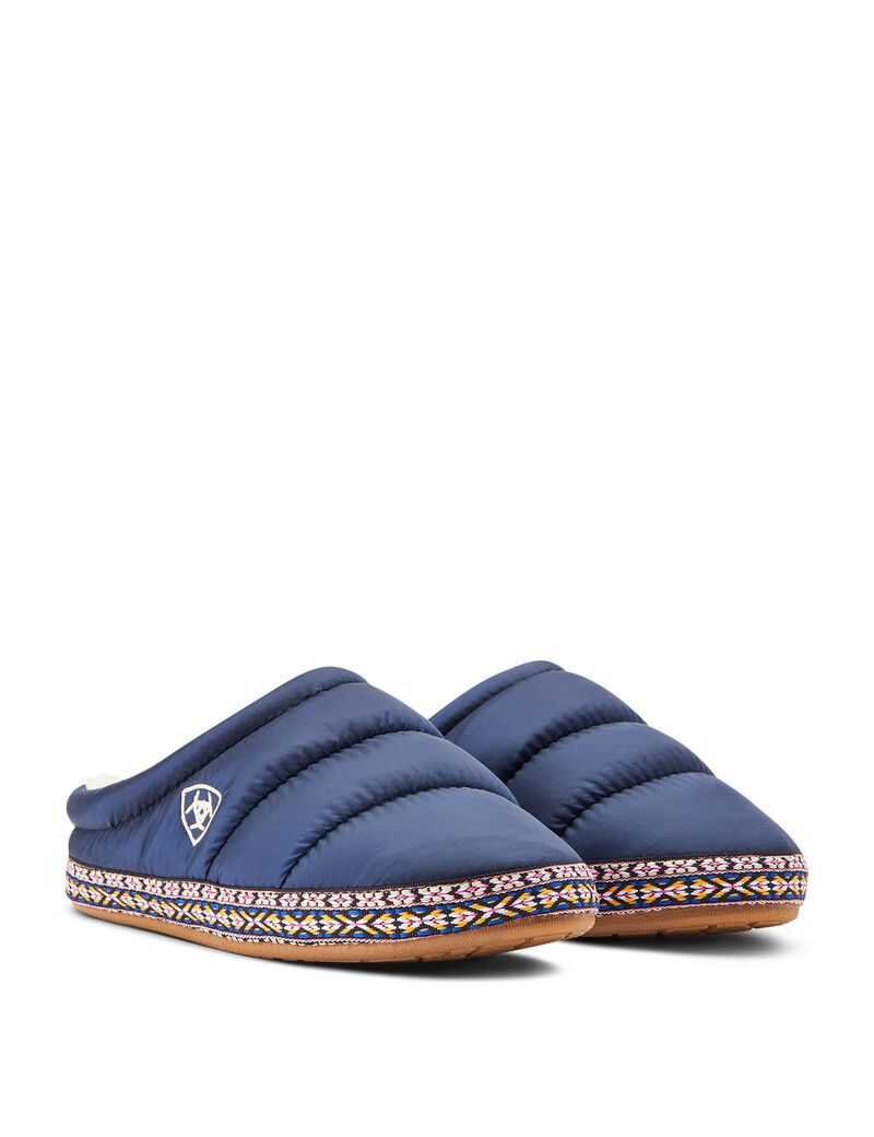 Chaussons Ariat Crius Clog Bleu Marine Femme | PVH-51470270