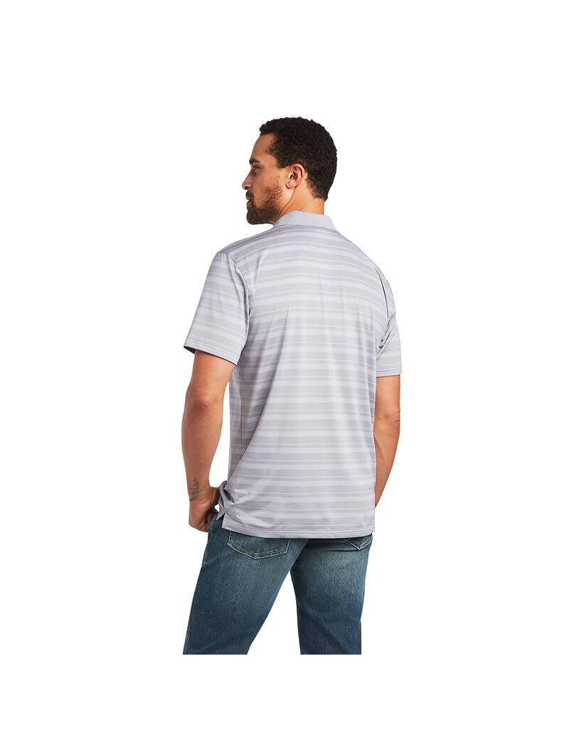 Polos Ariat Ombre Stripe Ftd Multicolore Homme | EST-81026394