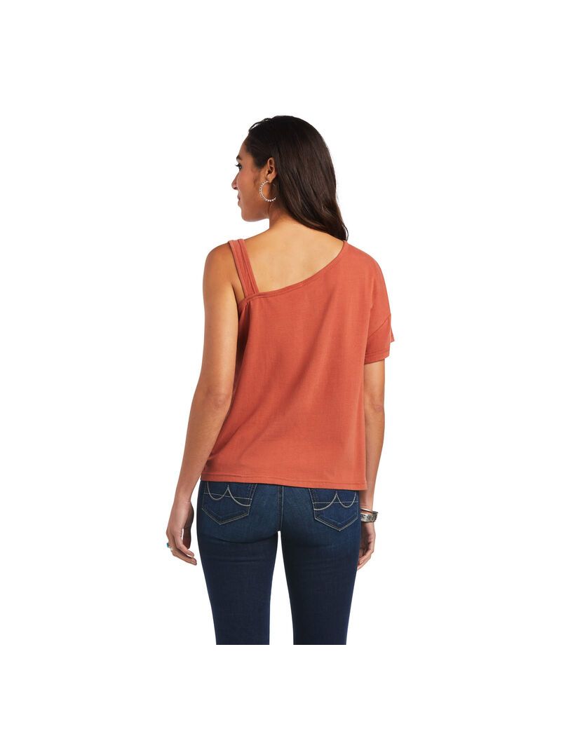 Hauts Ariat Around and Around Tee Multicolore Femme | QUE-68742704