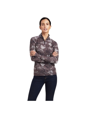 Couches Intermédiaires Ariat Lowell 2.0 1/4 Zip Multicolore Femme | CVA-17979604