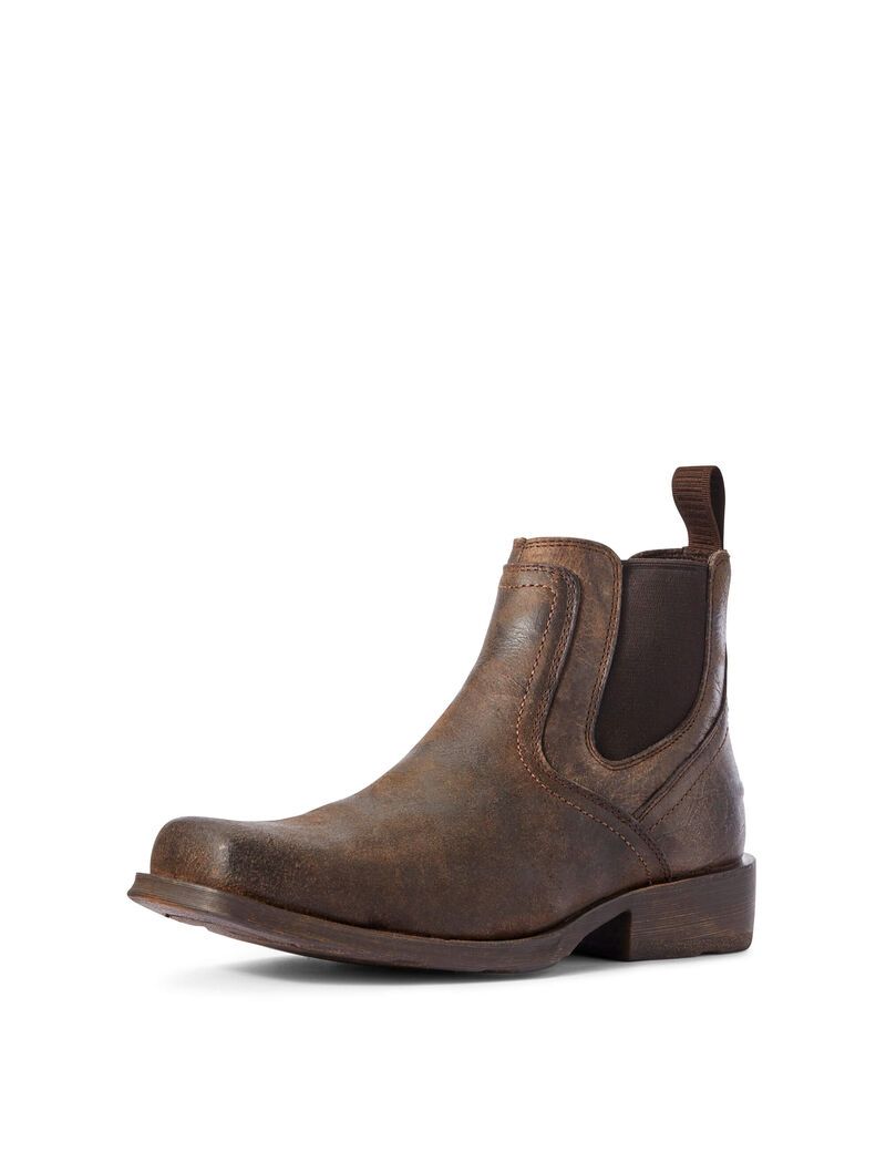 Bottines Chelsea Ariat Midtown Rambler Grise Homme | SQH-60107170