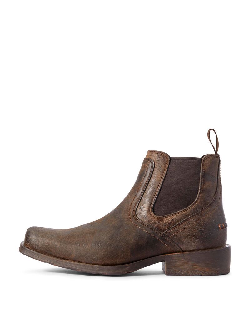 Bottines Chelsea Ariat Midtown Rambler Grise Homme | SQH-60107170