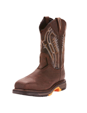 Bottes de Travail Ariat WorkHog XT Dare Carbon Embout Marron Homme | UCK-60664593