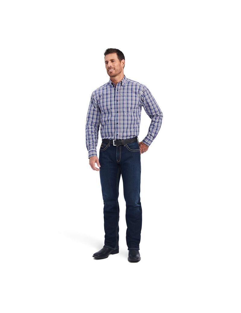 Chemises De Costume Ariat Pro Series Nolen Classiche Fit Multicolore Homme | WGM-50377590