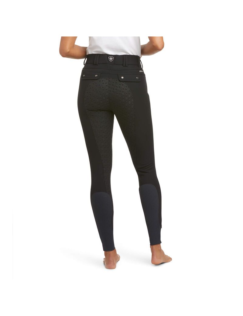 Pantalon Ariat Tri Factor Frost Insulated Full Seat Breech Noir Femme | YCI-42276017