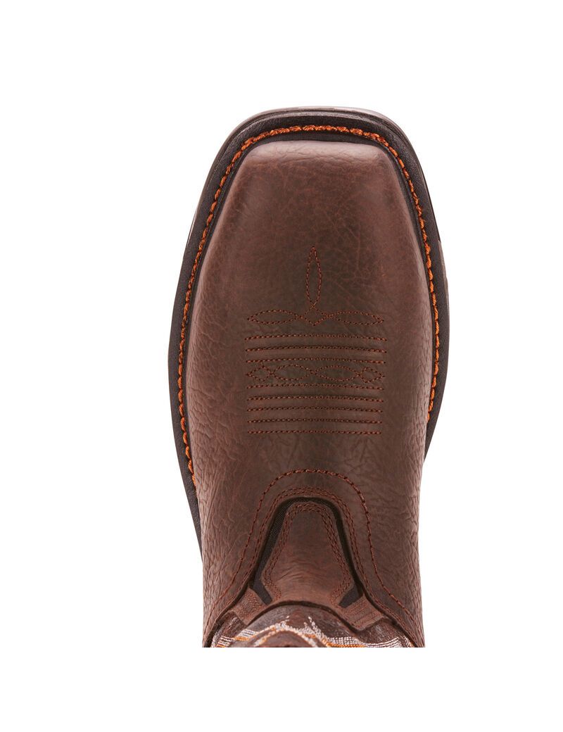 Bottes de Travail Ariat WorkHog XT Dare Carbon Embout Marron Homme | UCK-60664593