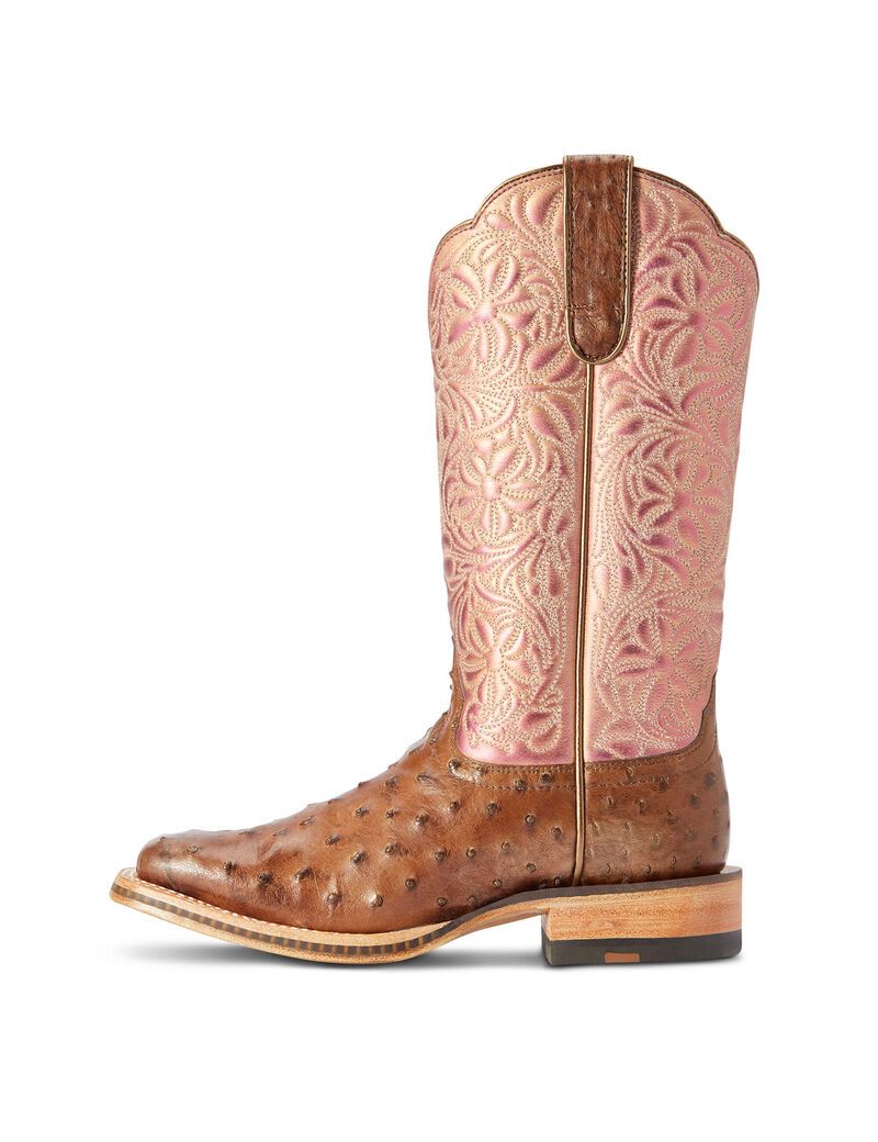 Bottes Western Ariat Donatella Chocolat Femme | NOQ-04965121