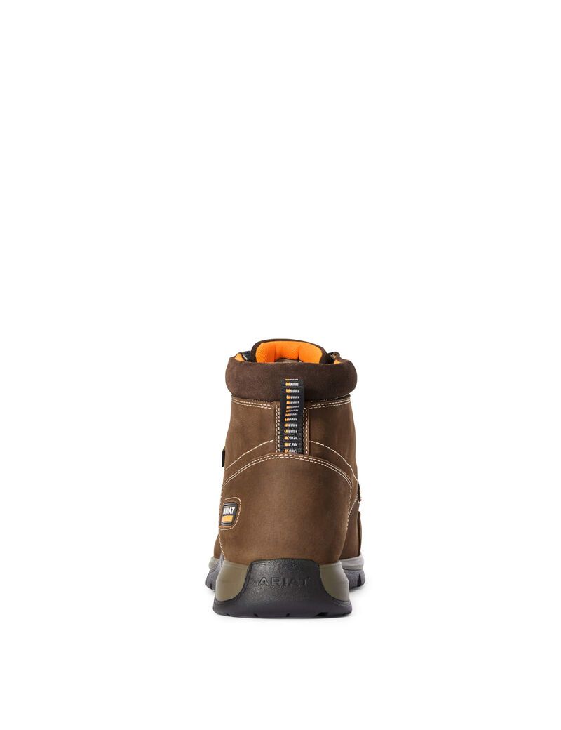 Bottes de Travail Ariat Edge LTE Chukka MetGuard Composite Embout Marron Foncé Homme | ZPQ-91070295