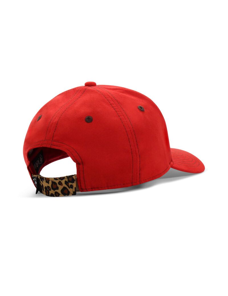 Casquettes Ariat Cheetah logo Rouge Femme | QZX-90236886