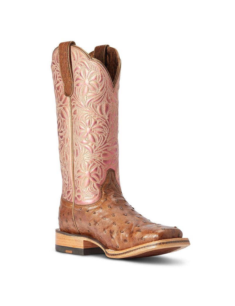 Bottes Western Ariat Donatella Chocolat Femme | NOQ-04965121