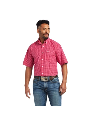 Chemises De Costume Ariat Pro Series Miles Classiche Fit Rose Clair Homme | ZWJ-41402169