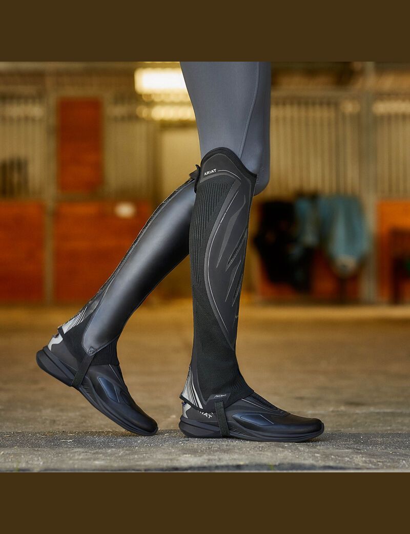 Bottes D'équitation Ariat Ascent Paddock Noir Femme | TQT-87675146