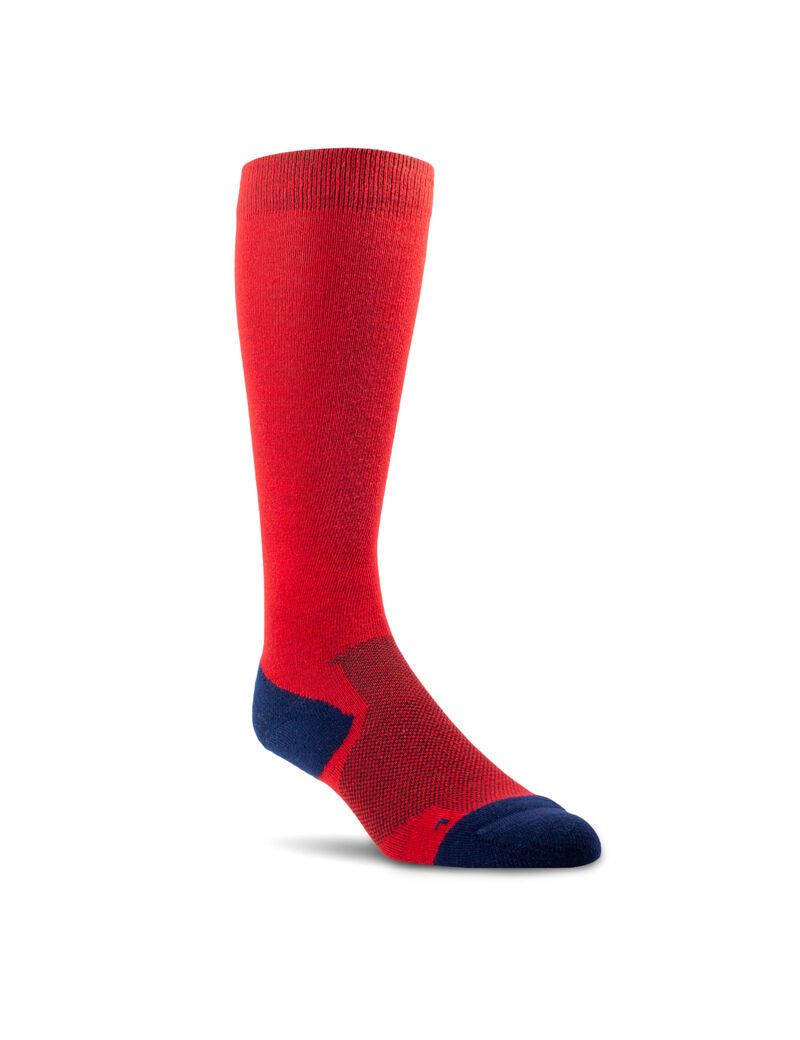 Chaussettes Ariat Performances Rouge Homme | RDS-05678992