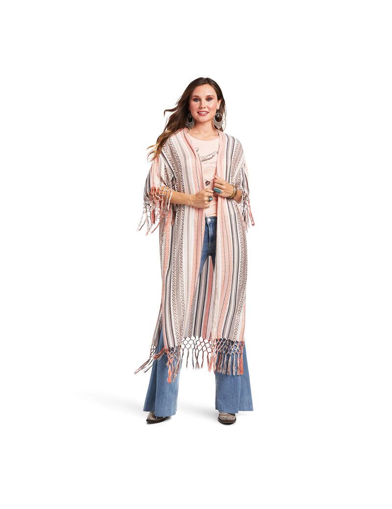 Hauts Ariat Sunset Kimono Wrap Multicolore Femme | GSE-16743770