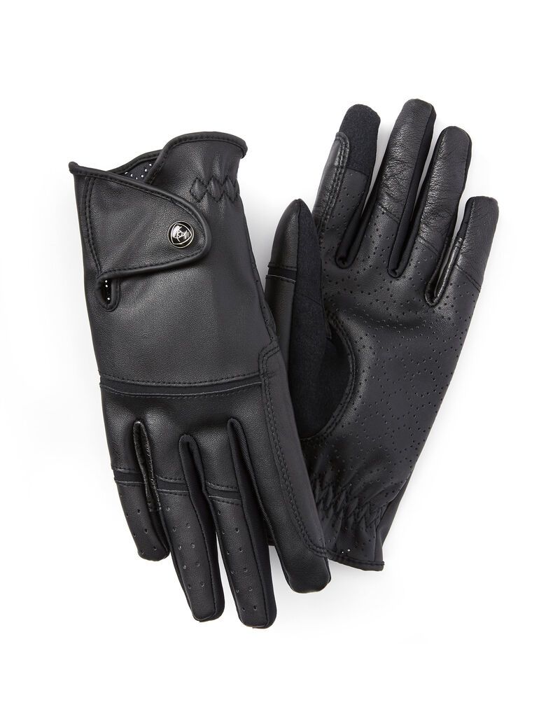 Gants Ariat Elite Grip Noir Homme | EKO-19677424