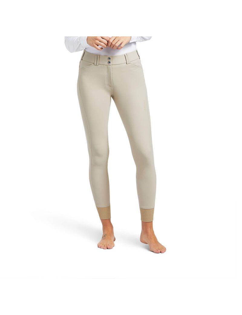 Pantalon Ariat Tri Factor Grip Knee Patch Breech Marron Femme | VIN-90996991