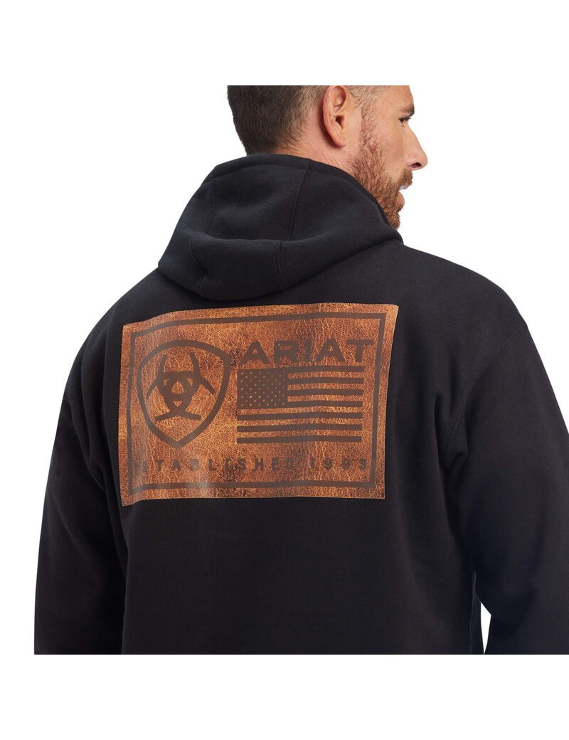 Sweats Ariat EST Block Noir Homme | CXI-00616005